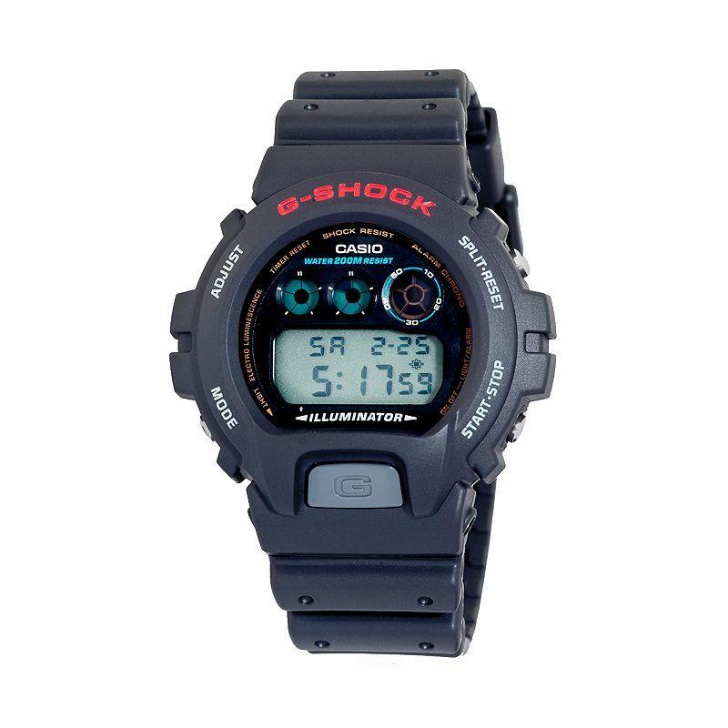 Casio Mens G-Shock Classic Digital Chronograph Watch - DW6900-1V, Multicolor Product Image