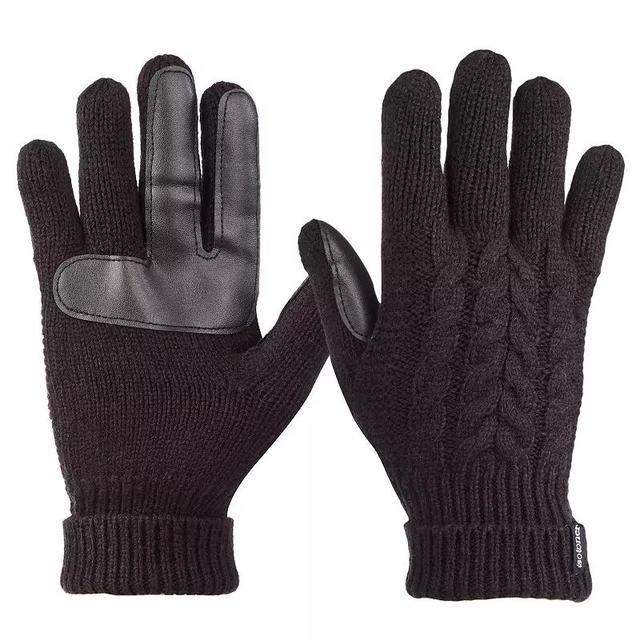 Womens isotoner Touchscreen Braid Knit Gloves Product Image