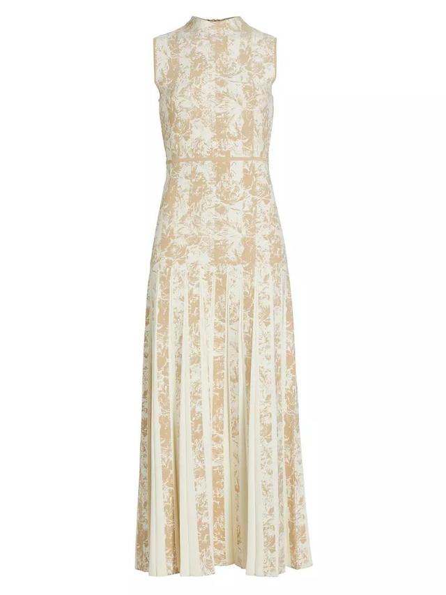 Knitted Jacquard Midi-Dress Product Image