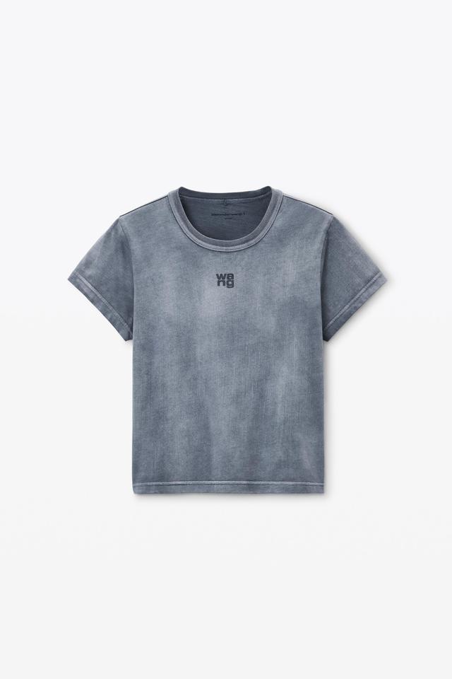 Puff Logo Shrunken Tee In Cotton Jersey Product Image