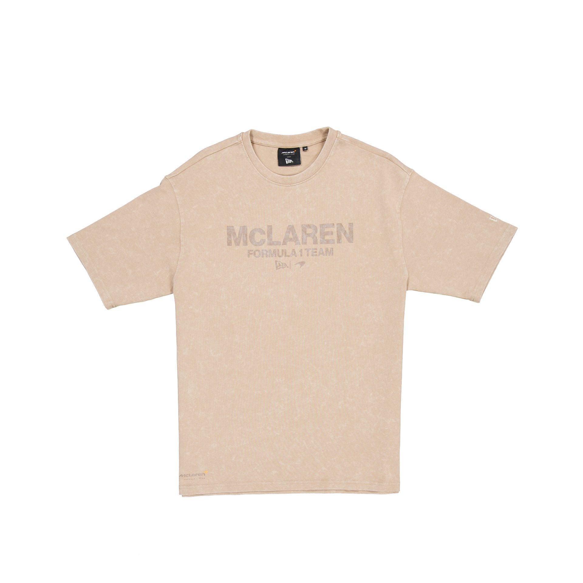 McLaren Formula 1 Team Washed Taupe T-Shirt Male Product Image