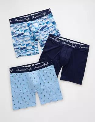 AEO Men's 6" Flex Boxer Brief 3-Pack Product Image