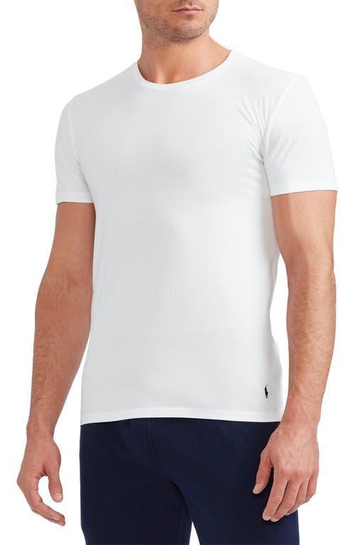 Slim Fit Cotton Wicking T-shirt 3-pack In Navy,blue,grey Product Image