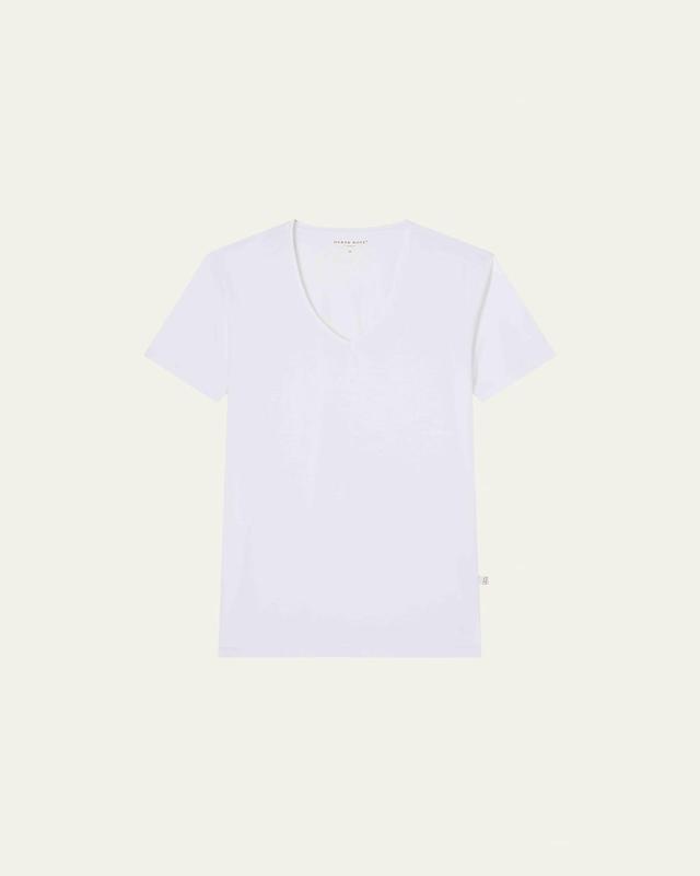 Mens Pima Stretch V-Neck T-Shirt Product Image