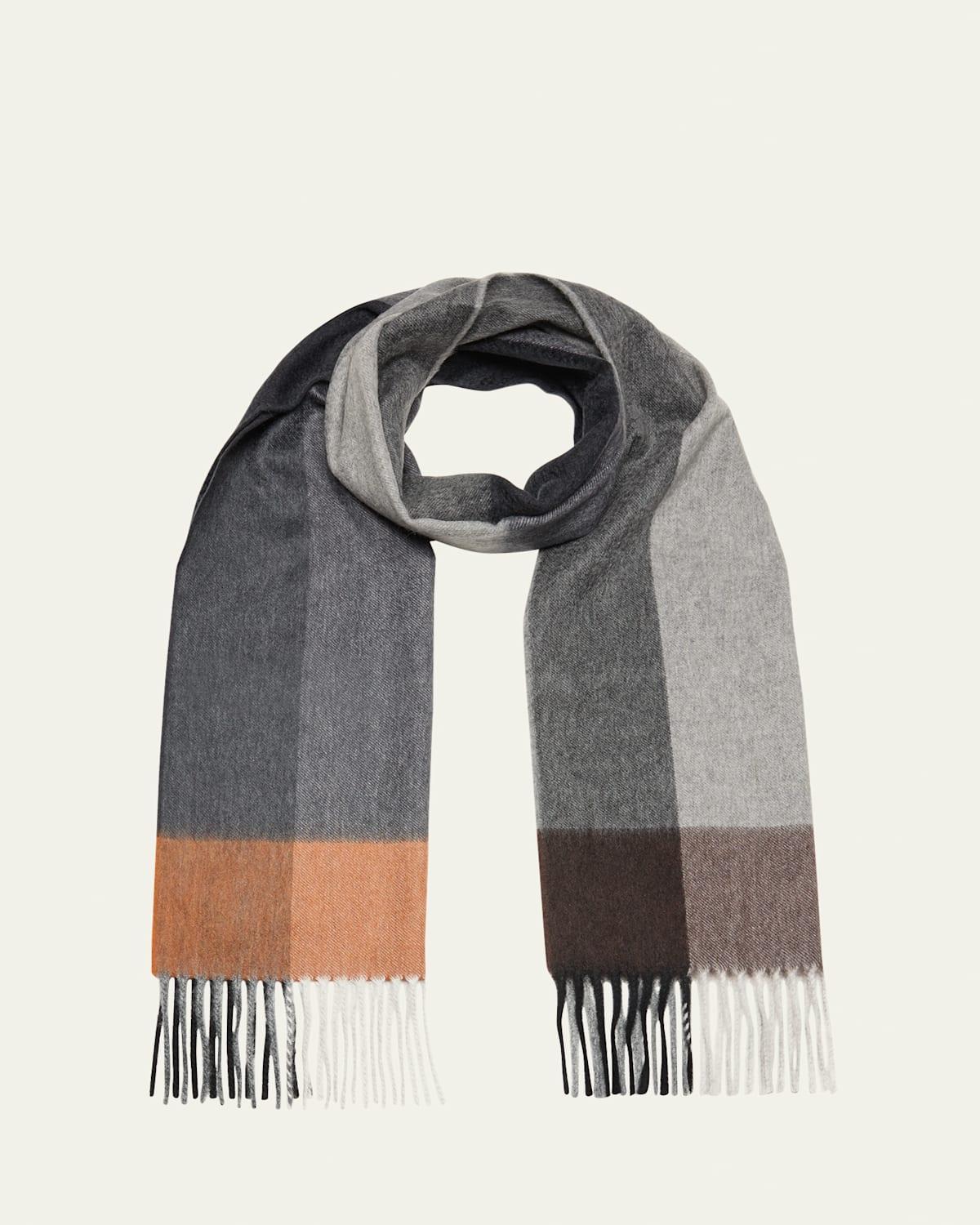 Mens Cashmere Tassel Scarf Product Image