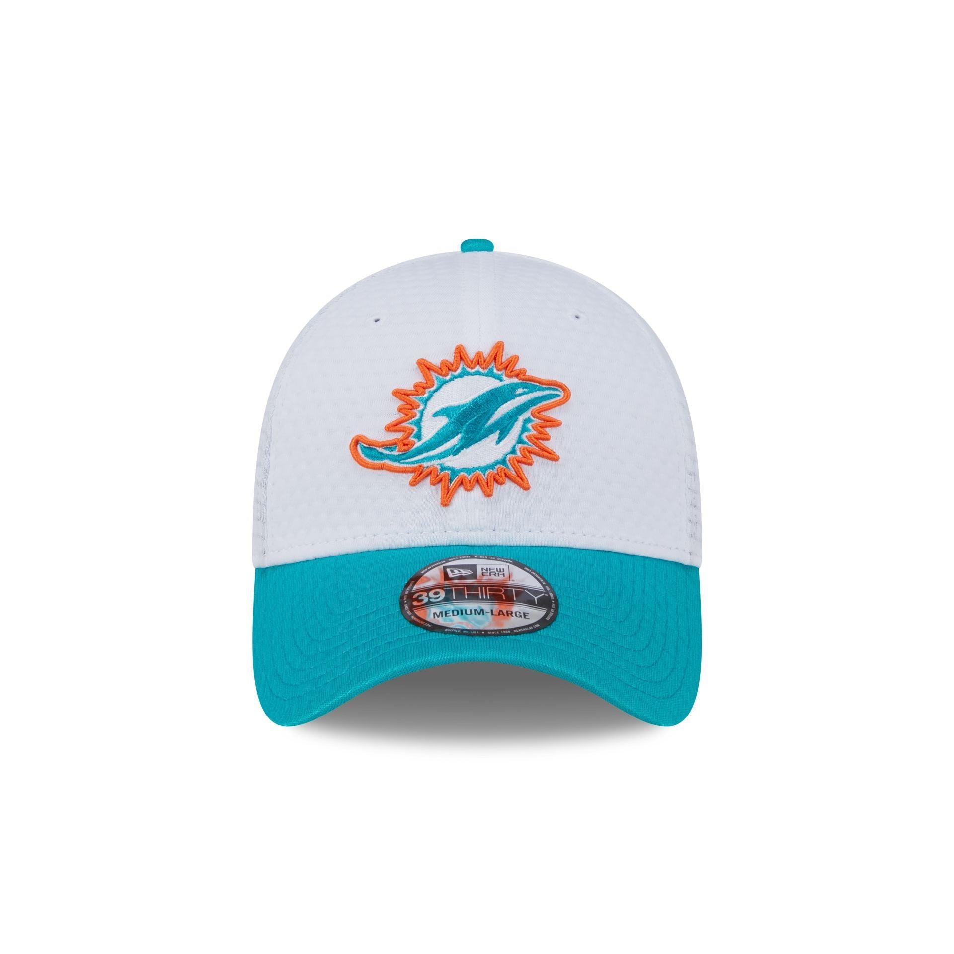 Miami Dolphins 2024 Training 39THIRTY Stretch Fit Hat Male Product Image