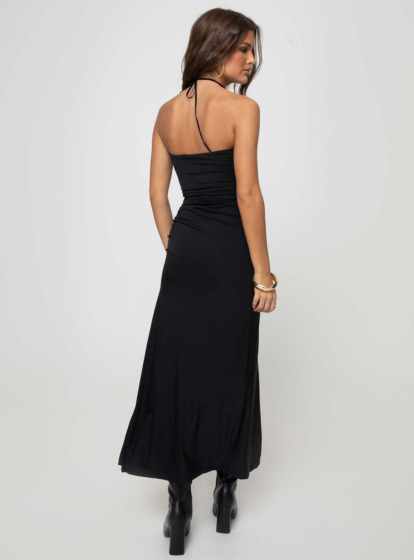 Samirah Maxi Dress Black Product Image