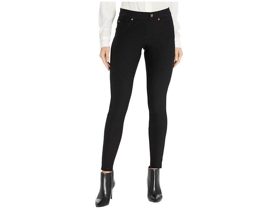 HUE Fleece Lined Denim Leggings Product Image