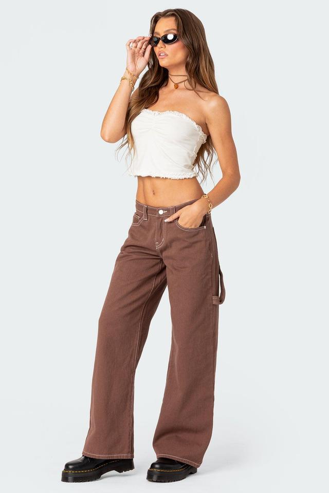 Brenda Low Rise Carpenter Jeans Product Image