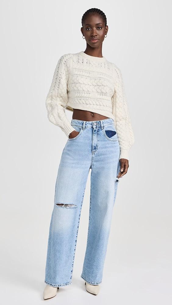 ICON DENIM LA Poppy Wide Leg Jeans | Shopbop Product Image