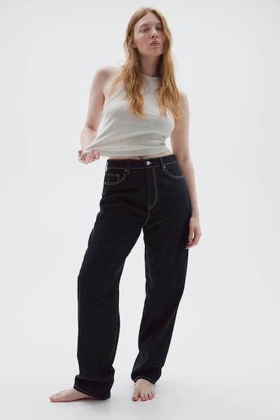 Curvy Fit Barrel High Jeans product image