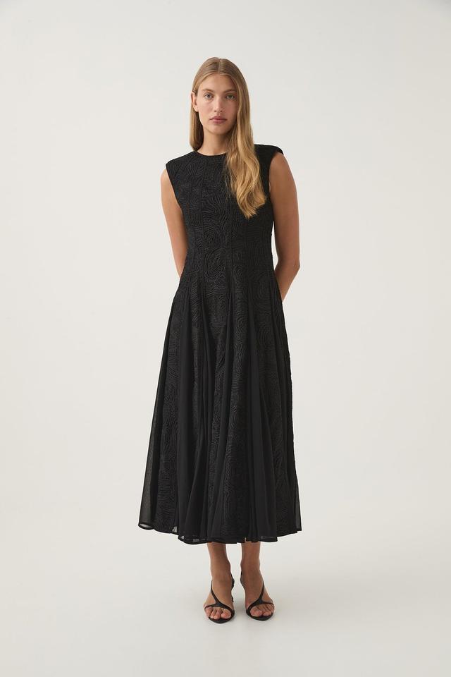 Soleil Lace Midi Dress Product Image