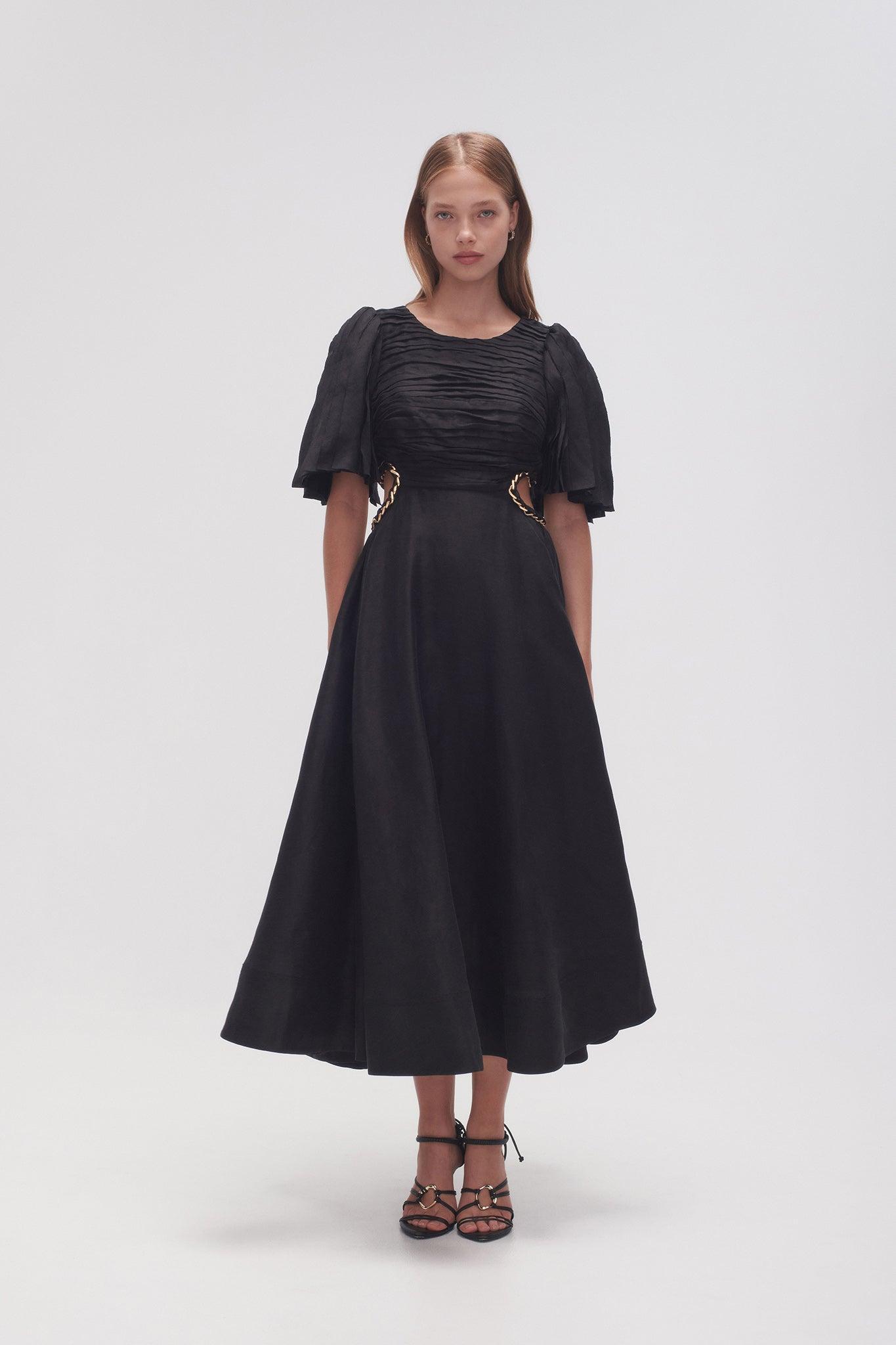 Monica Chainlink Midi Dress Product Image