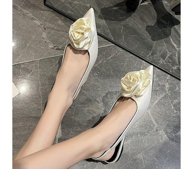 Rose Slingback Sandals Product Image