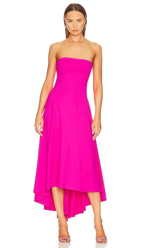 Susana Monaco High Low Strapless Dress Size M, XL, XS. Product Image