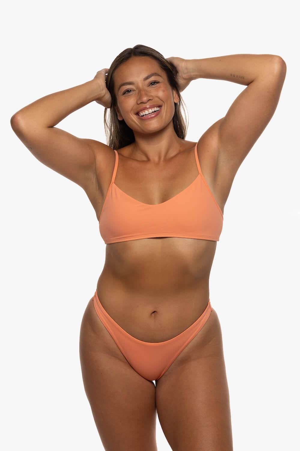 Kelia Bikini Bottom - Guava Female Product Image