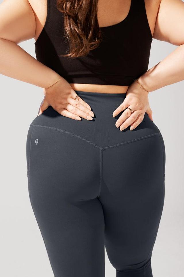 Supersculpt™ Leggings with Pockets - Smoky Grey Product Image