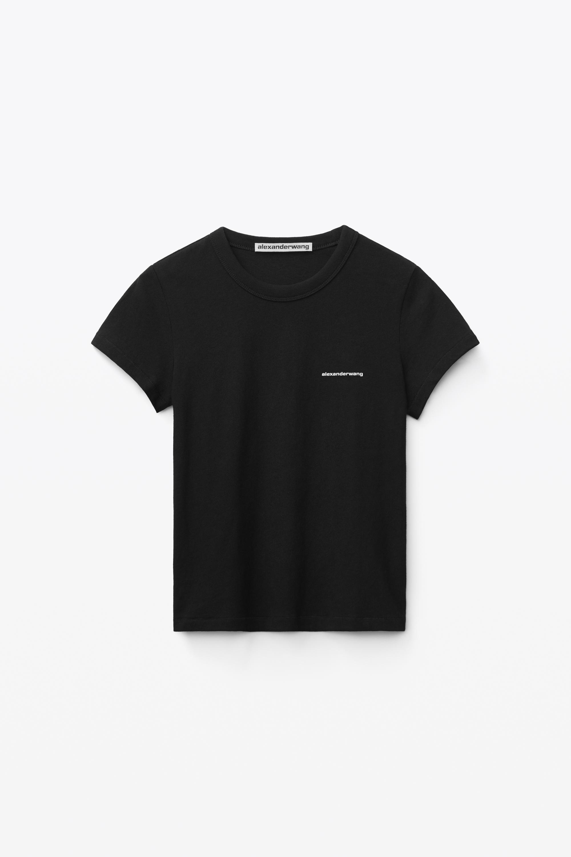 Shrunken Tee In High Twist Jersey Product Image