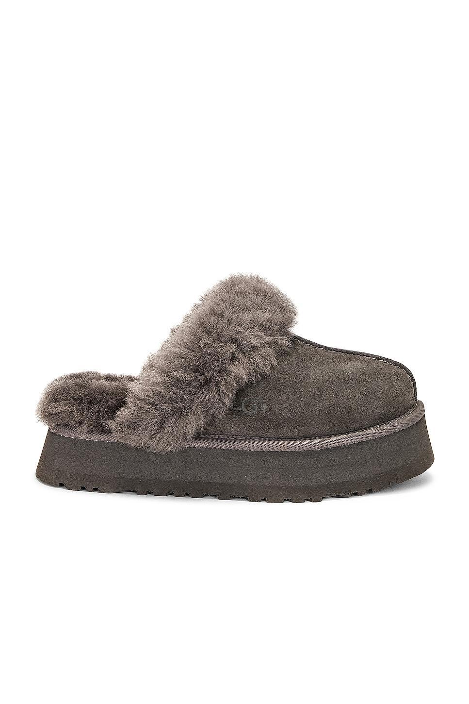 UGG Disquette Slipper in Charcoal Product Image