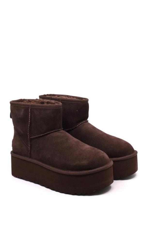 UGG® Classic Mini Platform Burnt Cedar Product Image