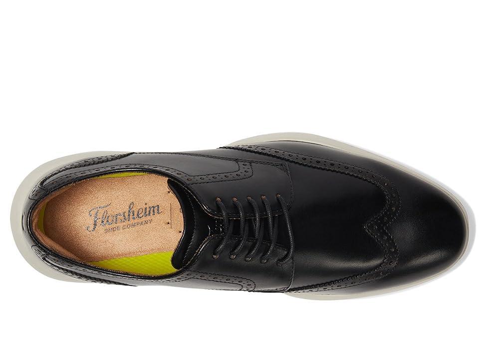 Florsheim Dash Wing Tip Sneaker Sole Oxford Smooth Leather/White Sole) Men's Shoes Product Image