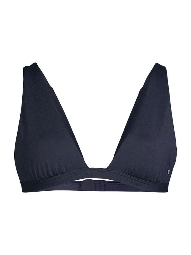 Womens Decollete Triangle Bikini Top Product Image