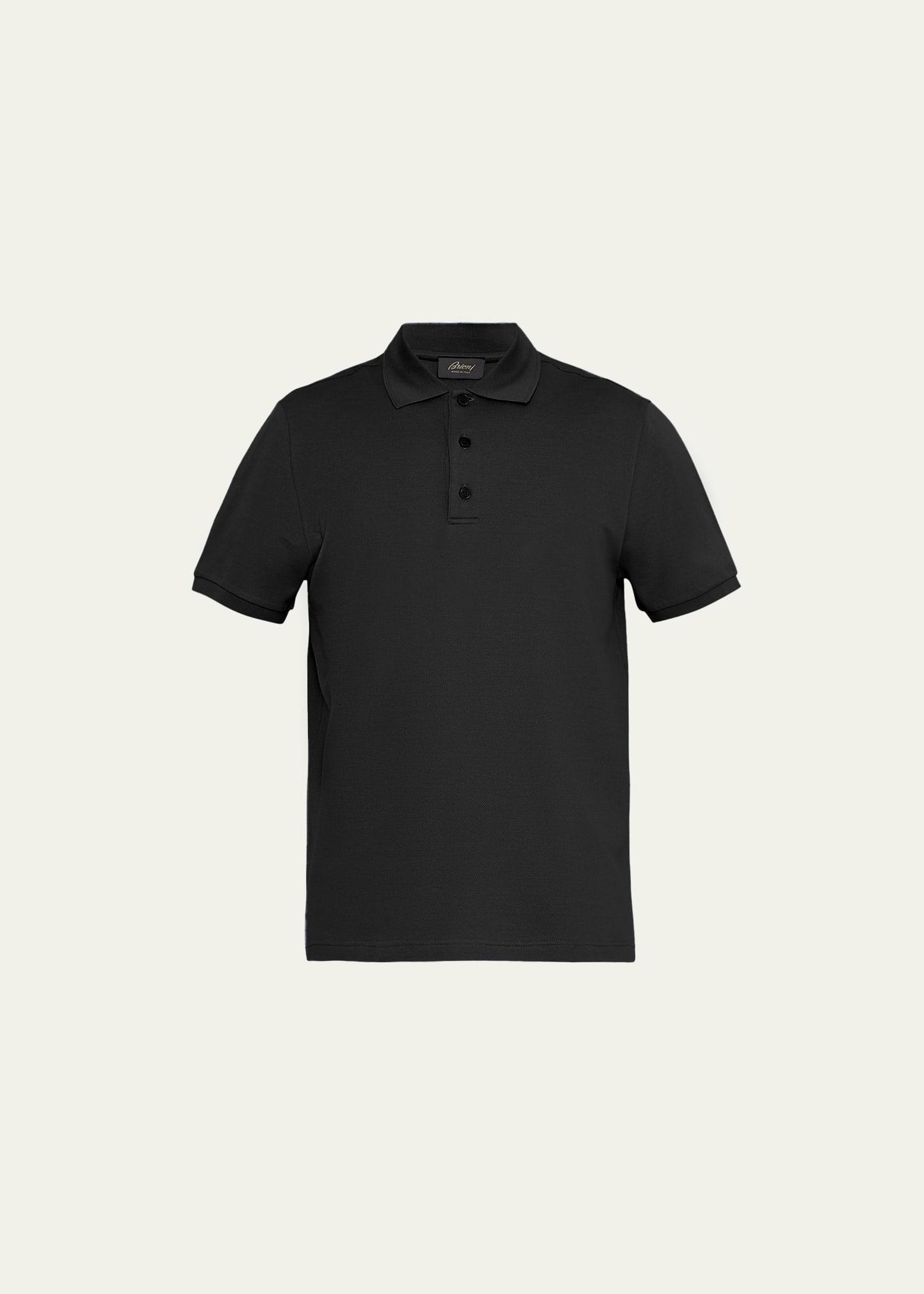 Mens Pique Polo Shirt Product Image