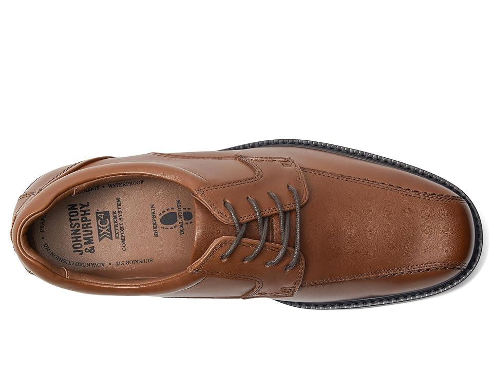 Johnston & Murphy Waterproof XC4(r) Stanton Run Off Lace-Up Oxford (Tan Waterproof Calfskin) Men's Lace Up Wing Tip Shoes Product Image