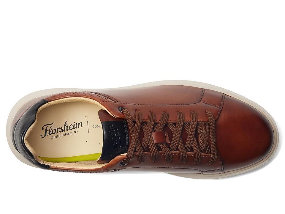 Florsheim Social Lace To Toe Sneakers (Cognac) Men's Shoes Product Image