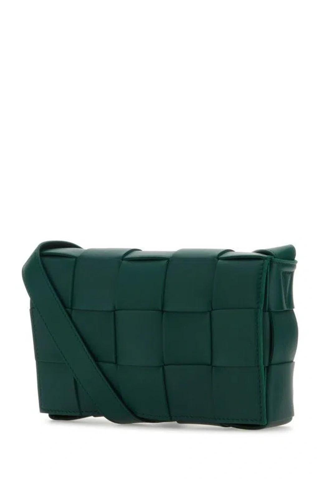 Handbags. In Green Product Image