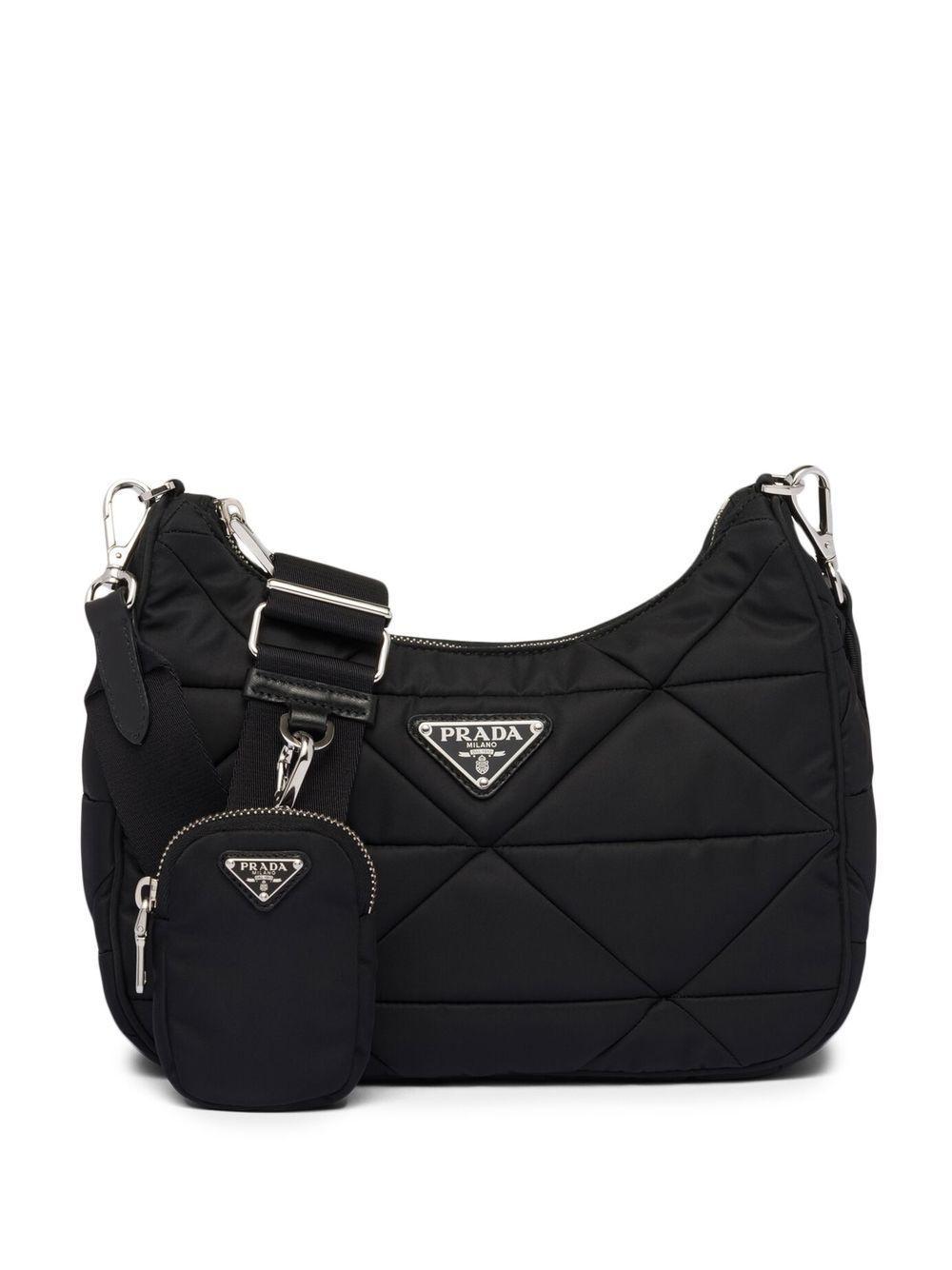 Sack Bag Aus Gepolstertem Re-nylon In Black Product Image