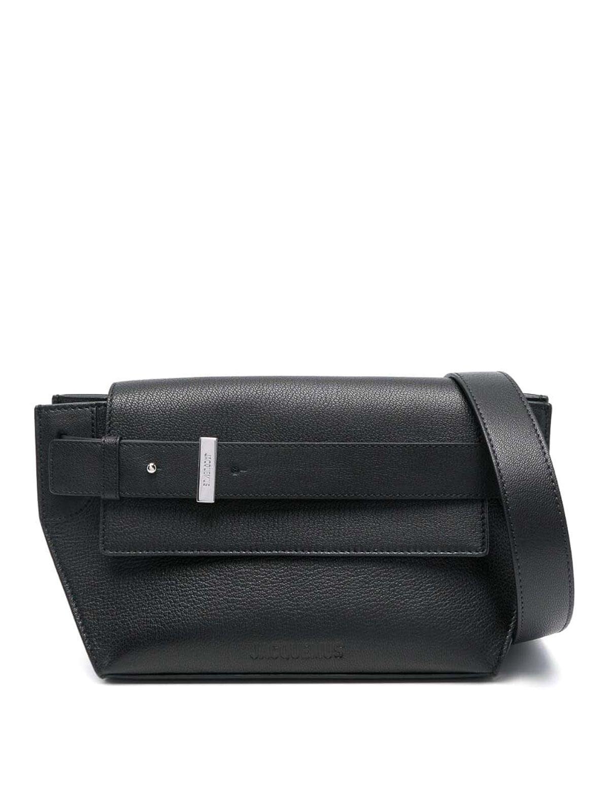 JACQUEMUS Le Messenger Capri In Black Product Image