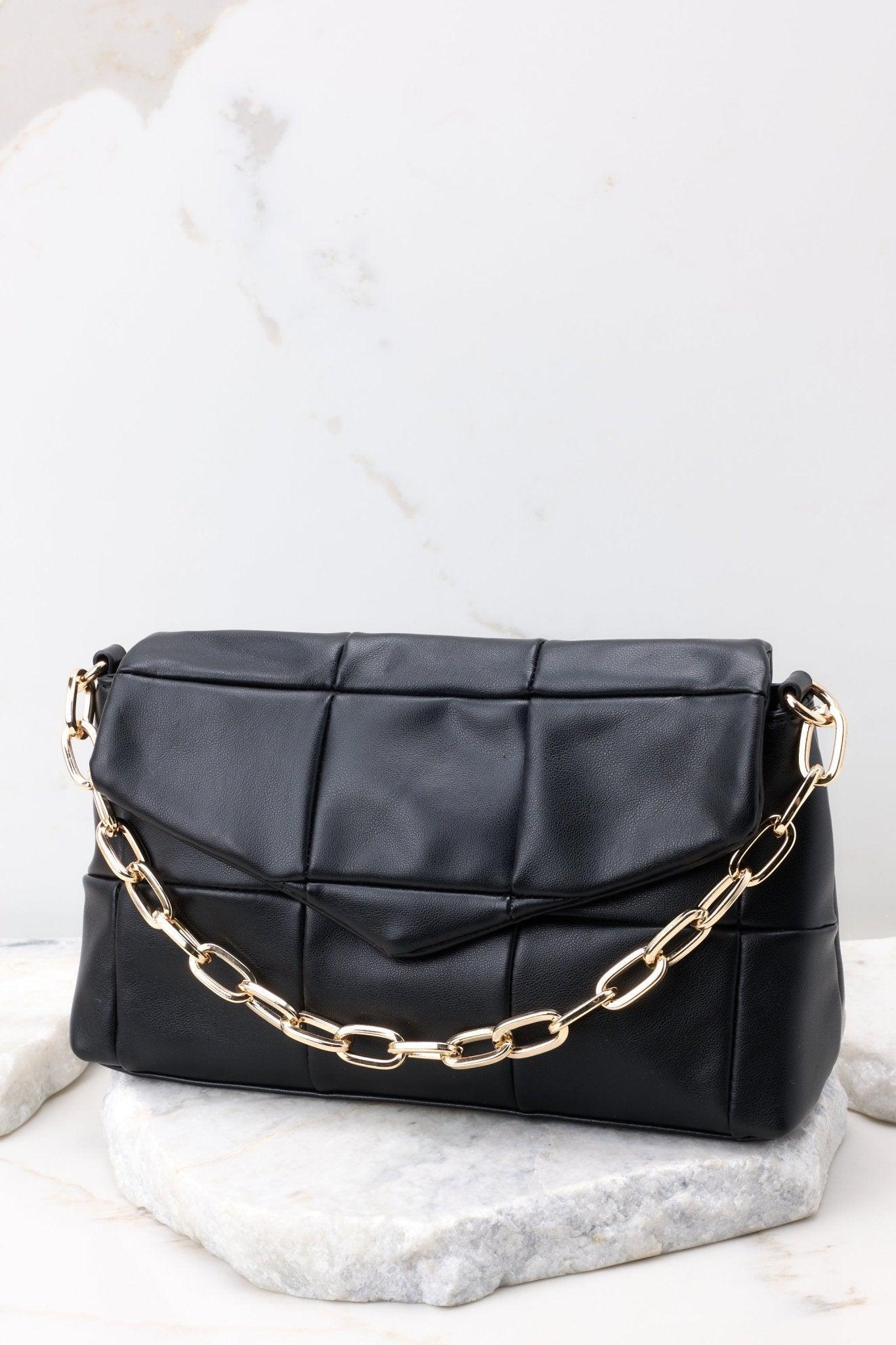 Captivatingly Chic Black Bag Product Image