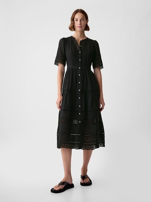 Lace Midi Dress Product Image