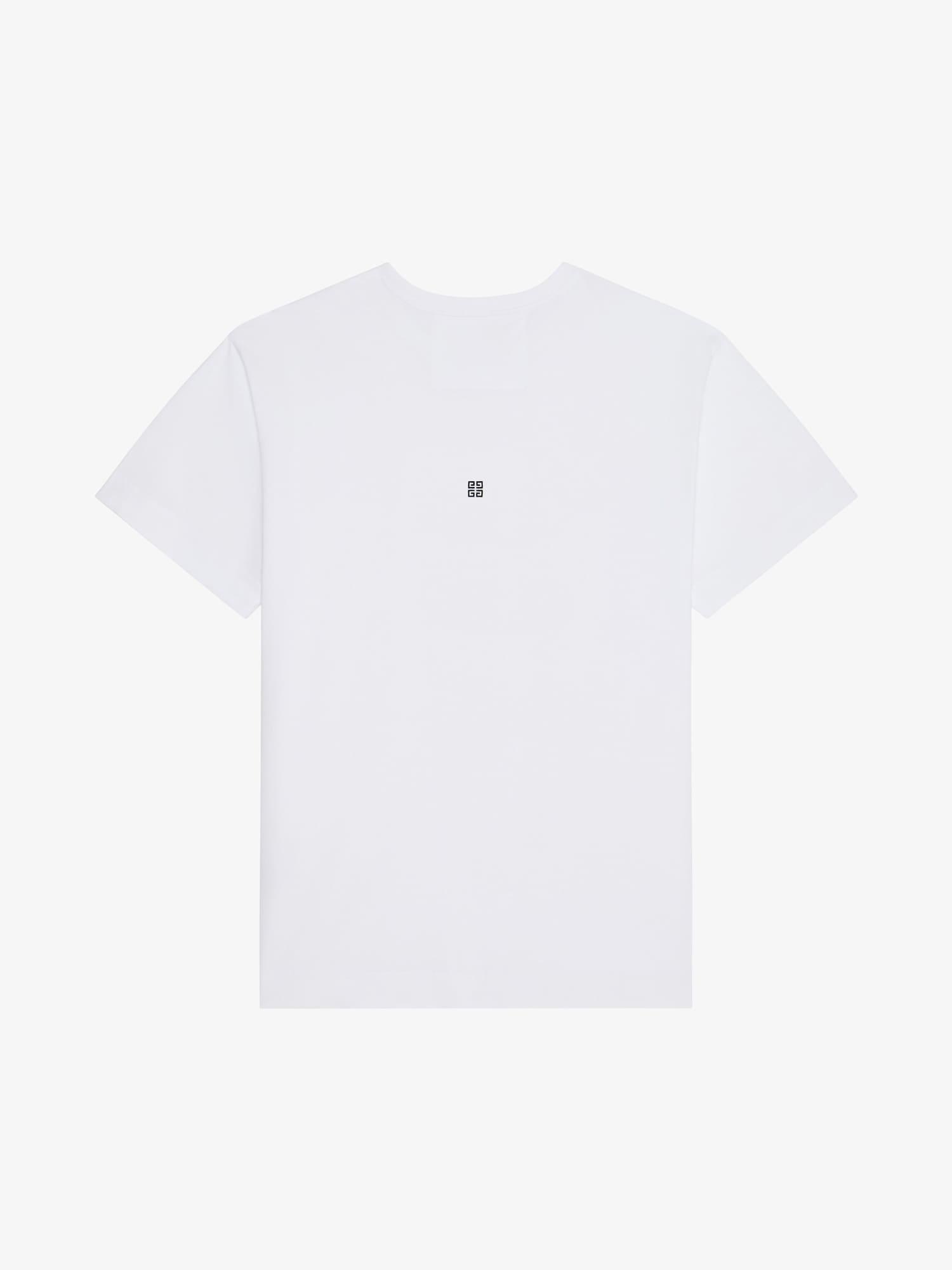 GIVENCHY Crest t-shirt in cotton - white Product Image