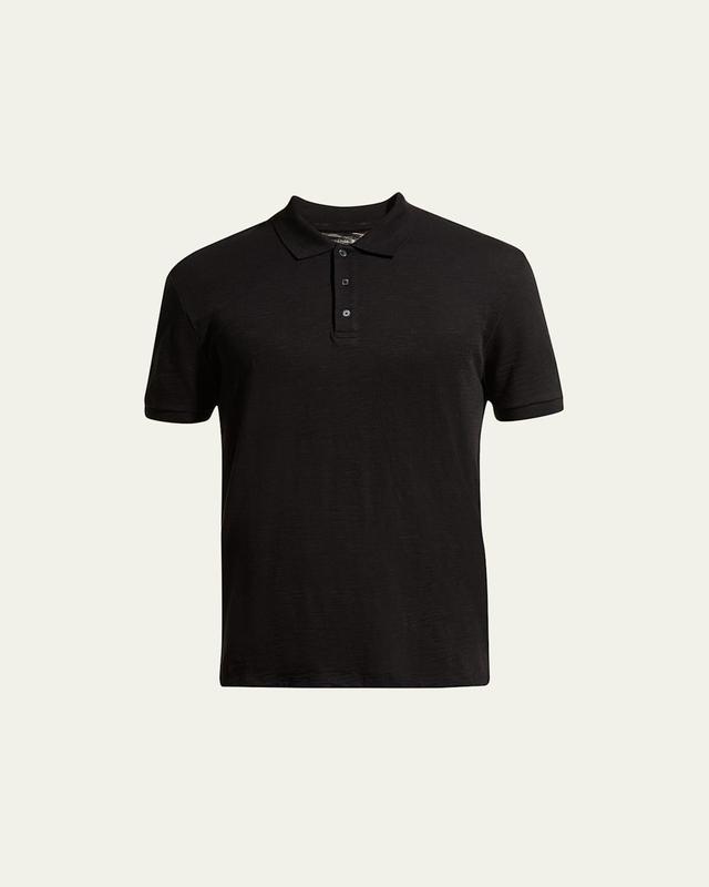 Vince Regular Fit Slub Jersey Polo Product Image