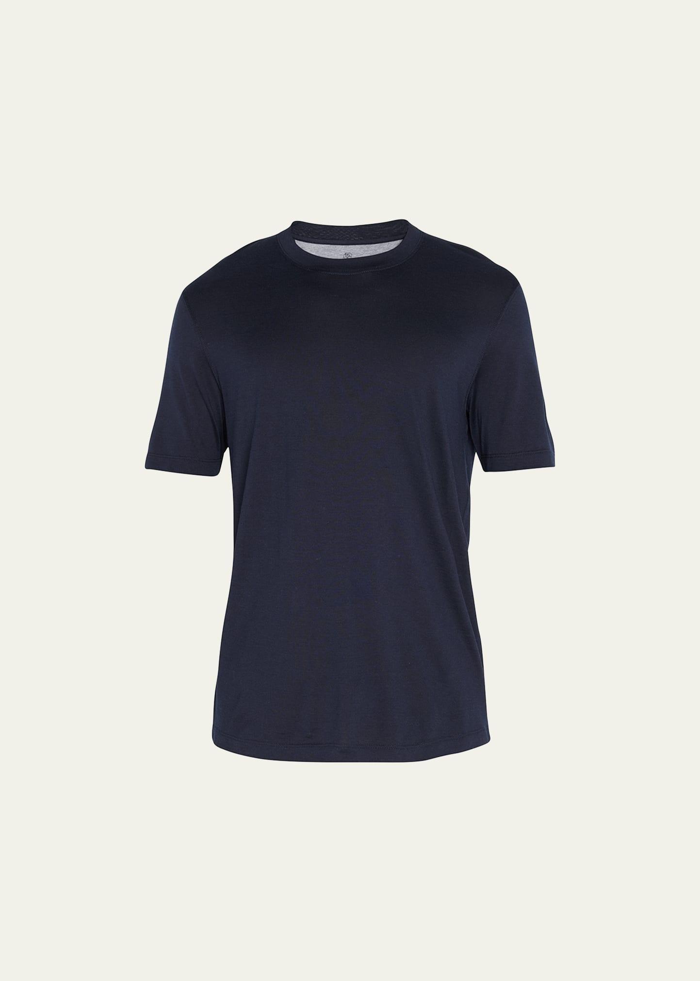 Mens Silk-Cotton T-Shirt Product Image