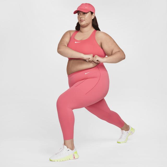 Nike Womens Universa Medium-Support High-Waisted 7/8 Leggings with Pockets (Plus Size) Product Image