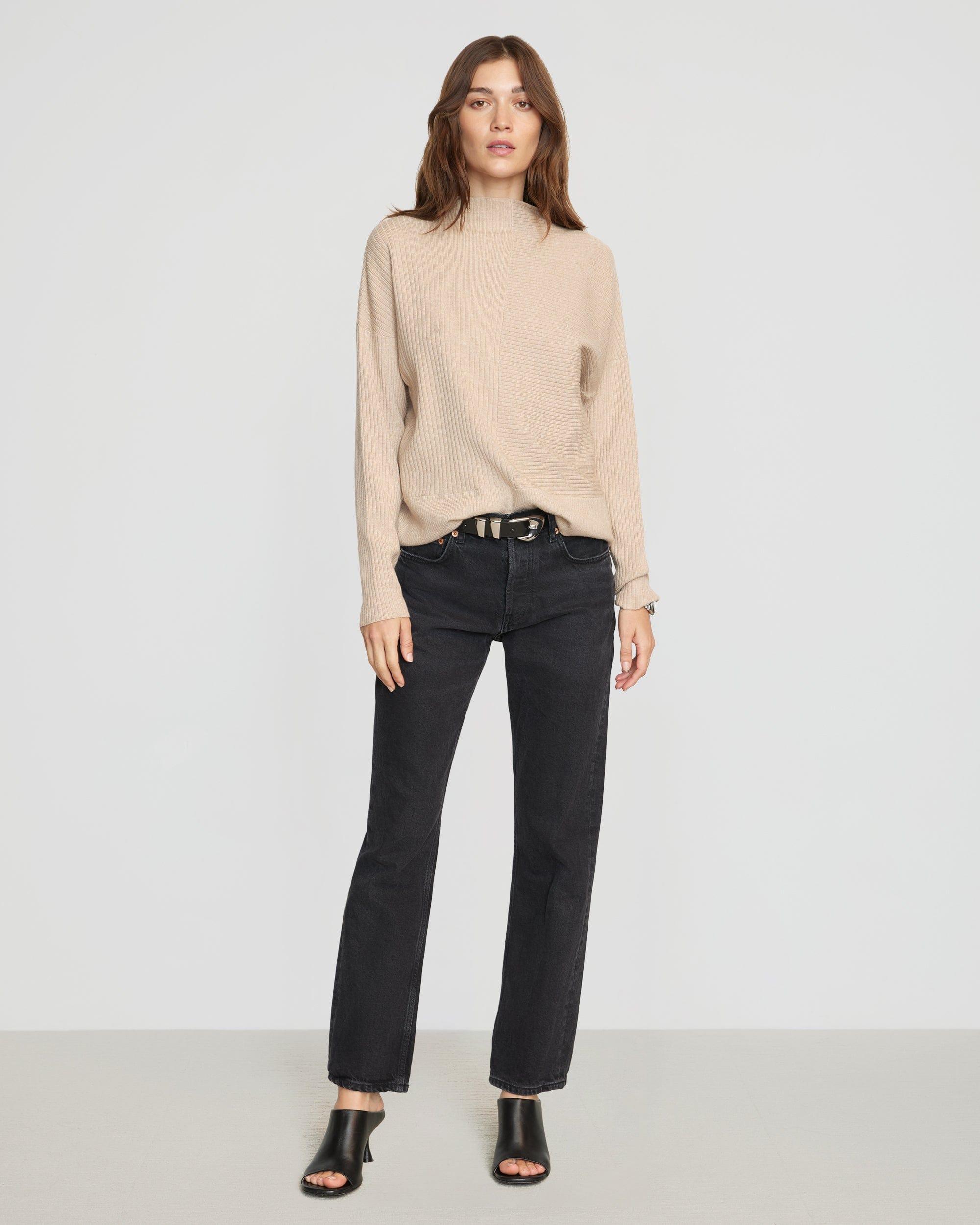 Juliana Directional Ribbed Sweater Product Image