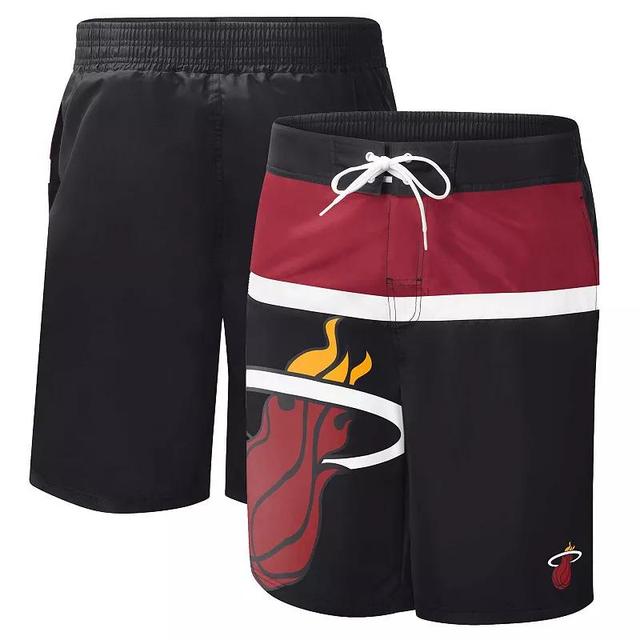 Mens G-III Sports by Carl Banks Miami Heat Sea Wind Swim Trunks Product Image