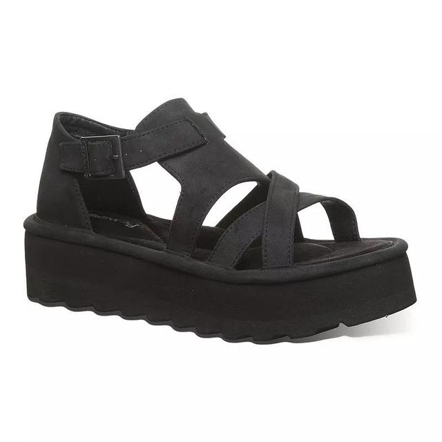 Bearpaw Pinnacle Womens Platform Buckle Sandals Product Image