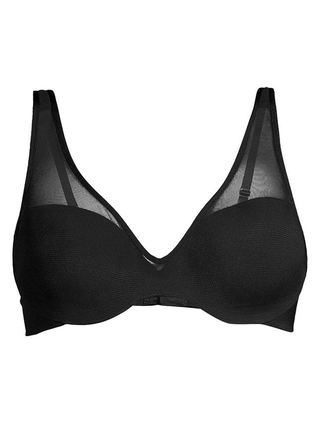 Womens Sheer Illusion Demi Bra Product Image