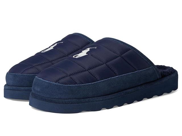 Polo Ralph Lauren Reade Recycle Scuff Ii Slipper (Navy/White) Men's Slippers Product Image