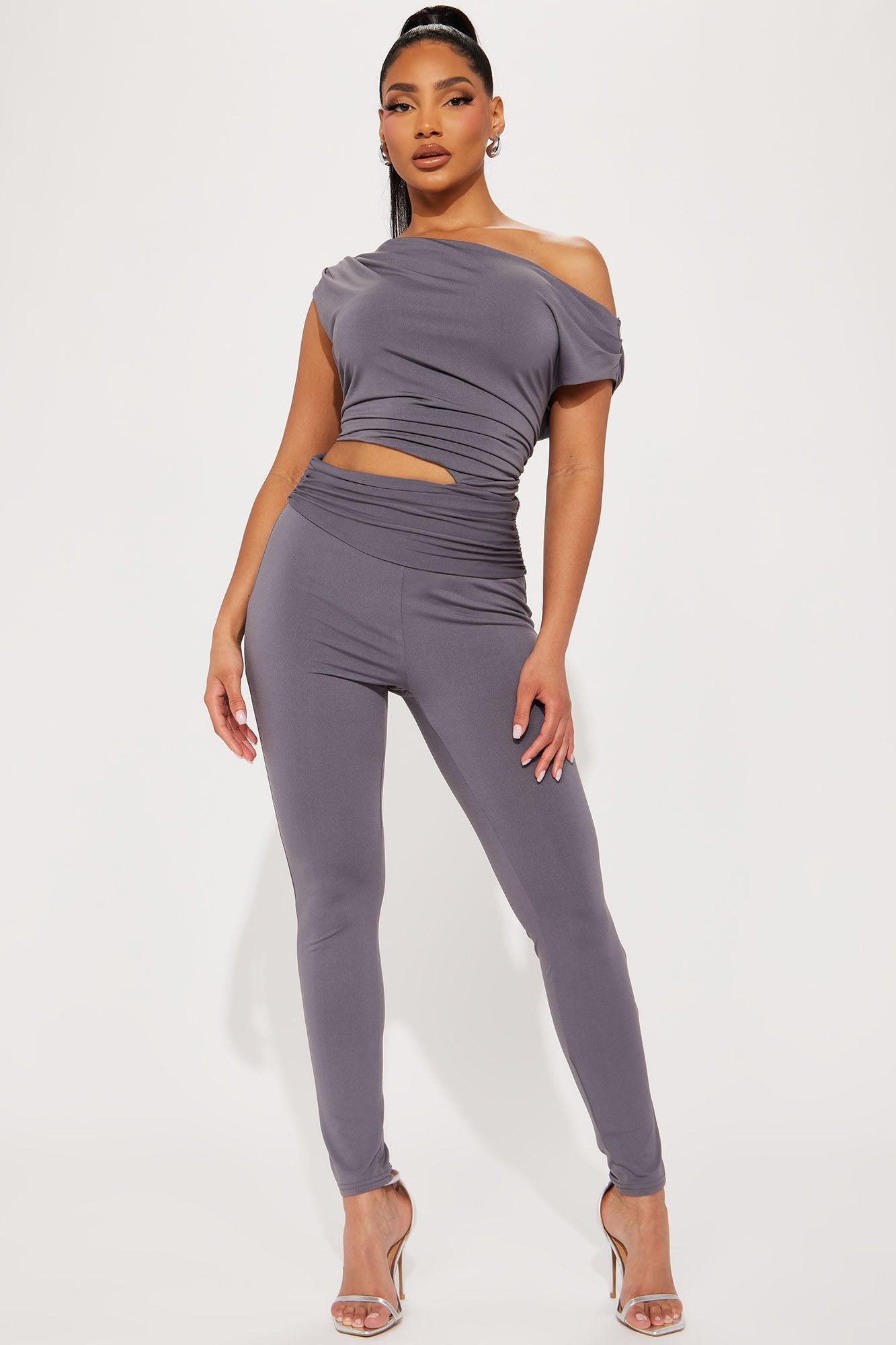 Cassie Jumpsuit - Charcoal Product Image