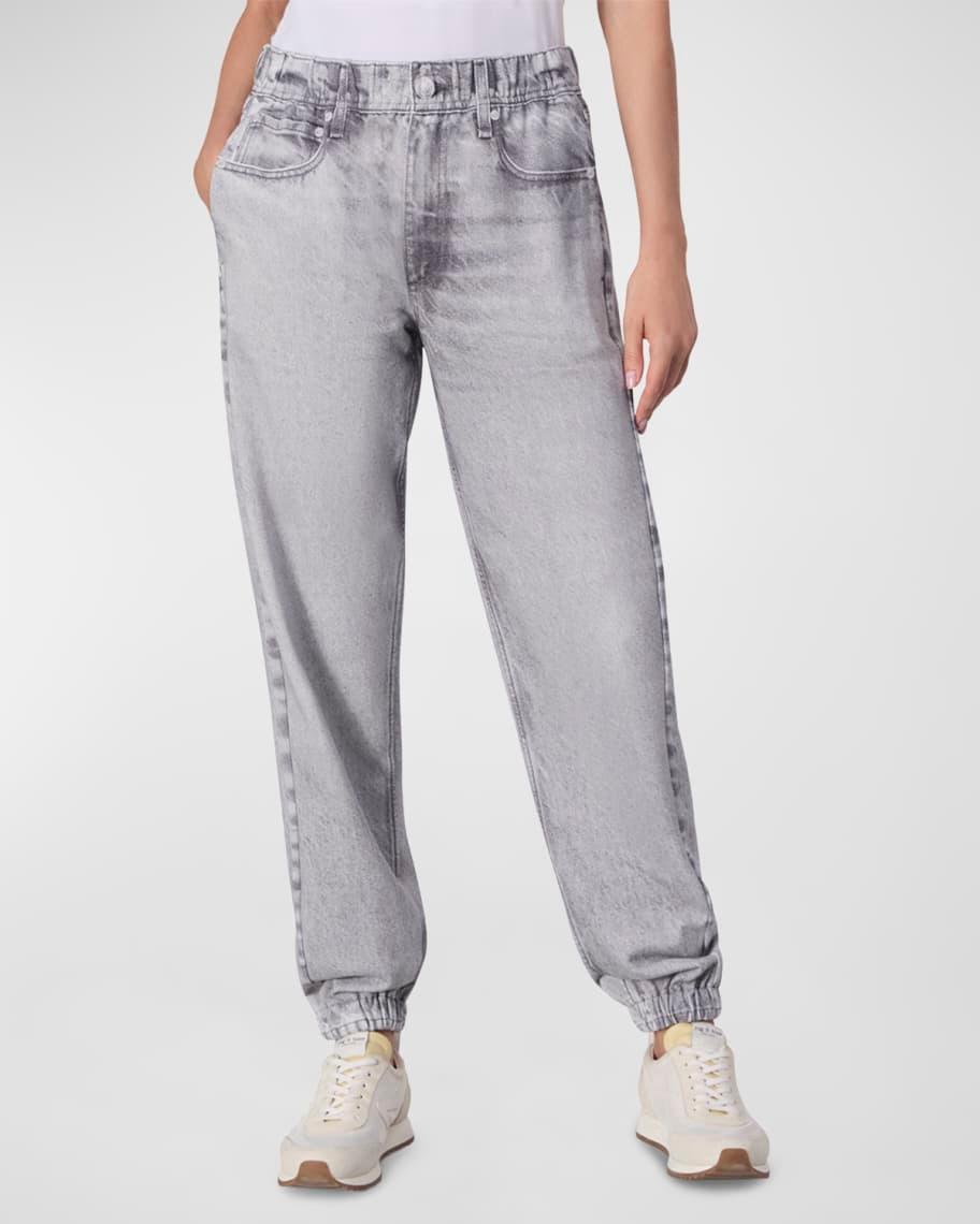 Miramar Cotton-Terry Crop Joggers Product Image