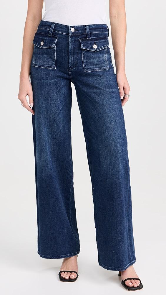 Citizens of Humanity Raven Patch Pocket Wide Leg Jeans | Shopbop Product Image