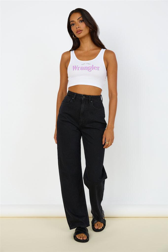 WRANGLER The Reaction Tank White Lilac Product Image