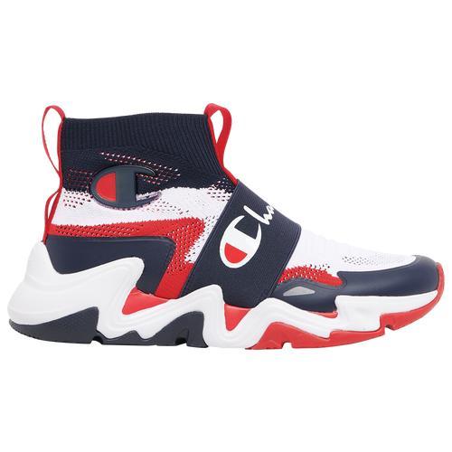 Champion Mens Hyper Future Hi - Basketball Shoes Red/Navy Product Image