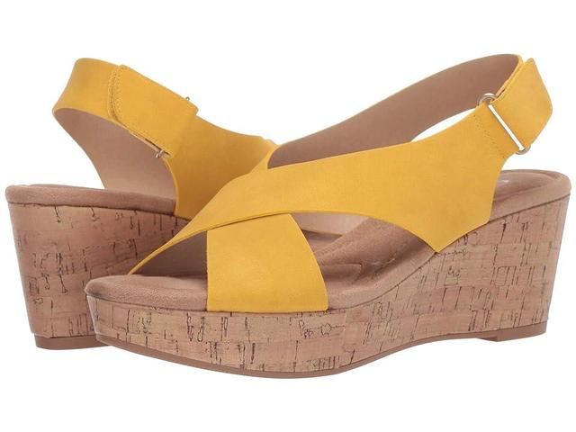 CL By Laundry Dreamful (Lemon Nubuck) Women's Shoes Product Image