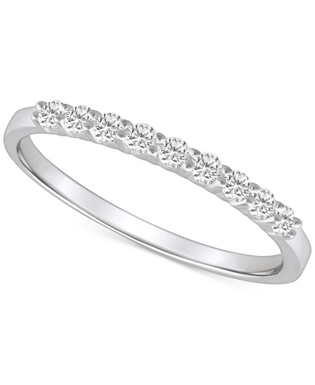 Diamond Wedding Band (1/4 ct. t.w.) in 14k Gold Product Image